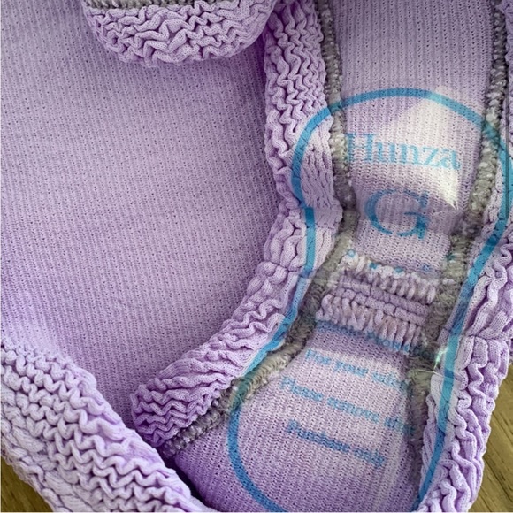 SALE NWT Hunza G Pamela one piece in lilac - Picture 9 of 9